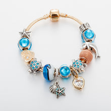 Load image into Gallery viewer, Rose Gold Ocean Wild Life Bracelet