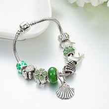 Load image into Gallery viewer, Ocean Lucky Charm Dolphin Bracelet