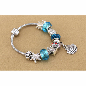 Ocean Wildlife Crystal Bracelet