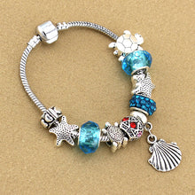 Load image into Gallery viewer, Ocean Wildlife Crystal Bracelet