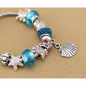 Ocean Wildlife Crystal Bracelet