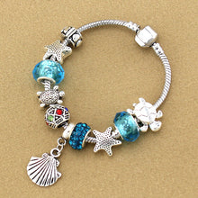 Load image into Gallery viewer, Ocean Wildlife Crystal Bracelet