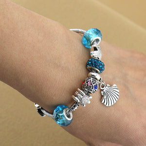 Ocean Wildlife Crystal Bracelet