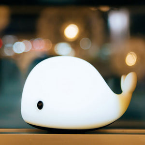 Cute Whale Night LED Light