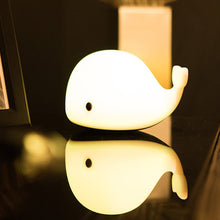 Load image into Gallery viewer, Cute Whale Night LED Light