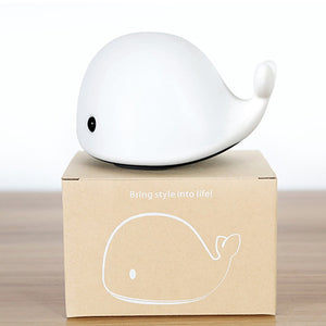 Cute Whale Night LED Light