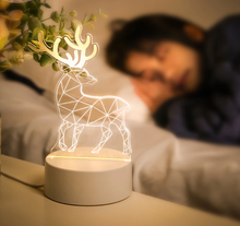 Load image into Gallery viewer, Creative 3D Deer and Elk LED Lights