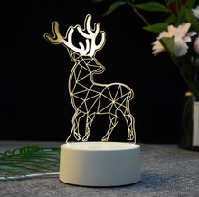 Load image into Gallery viewer, Creative 3D Deer and Elk LED Lights