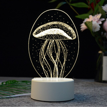 Load image into Gallery viewer, Creative 3D Jelly Fish LED Lights