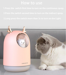 Adorable Cat Air Humidifier