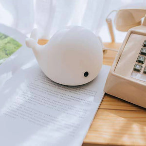 Cute Whale Night LED Light