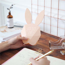 Load image into Gallery viewer, Bunny Smart Alarm Clock with Voice Control