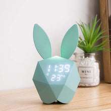 Load image into Gallery viewer, Bunny Smart Alarm Clock with Voice Control