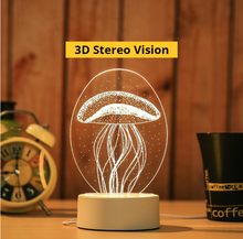 Load image into Gallery viewer, Creative 3D Jelly Fish LED Lights