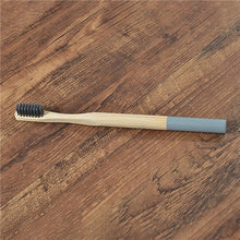 Load image into Gallery viewer, Eco-Friendly, Biodegradable Bamboo Toothbrushes for Adults (5 Pieces Pack)