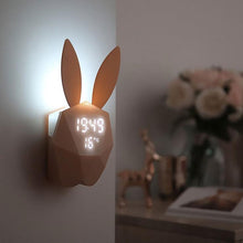 Load image into Gallery viewer, Bunny Smart Alarm Clock with Voice Control